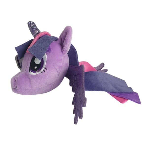 My Little Pony Twilight Sparkle Plush 7" Backpack Purse Clip On Wings Horn NEW - Picture 3 of 10